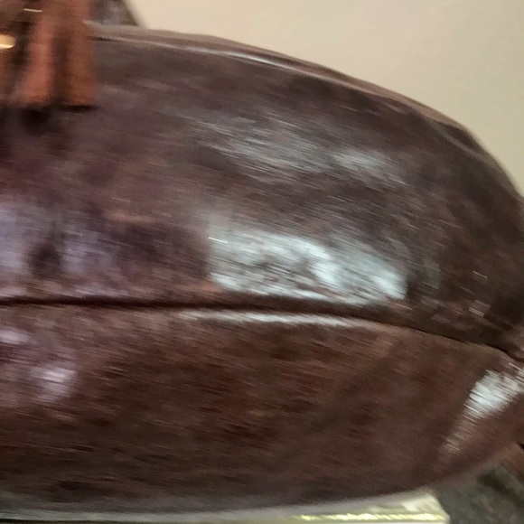 Juicy Couture vintage leather bag boho hobo - Picture 5 of 12